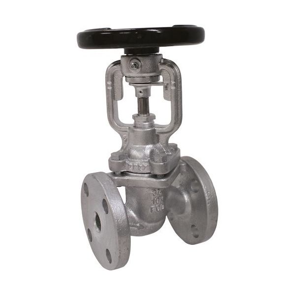 ヨシタケ ダクタイル製 ベローズシールバルブ 150A BSV-10F-150A 1台 145-7374（直送品）