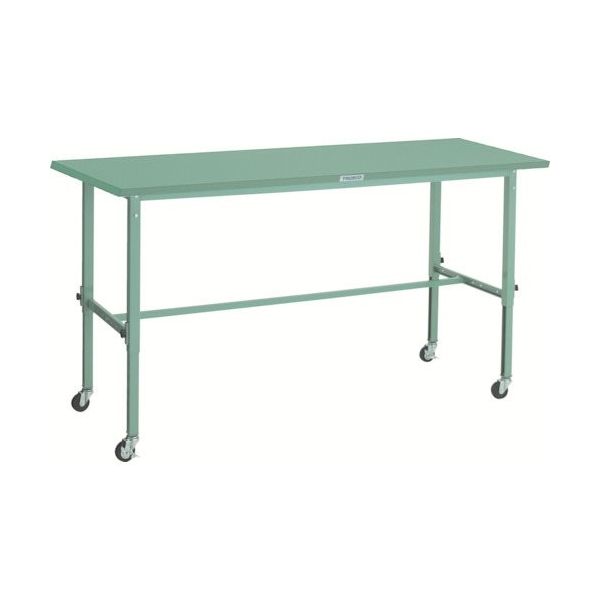 トラスコ中山 TRUSCO SAEM型高さ調節作業台 1800X600 φ75キャスター付 SAEM-1860C75 1台 289-1182（直送品）