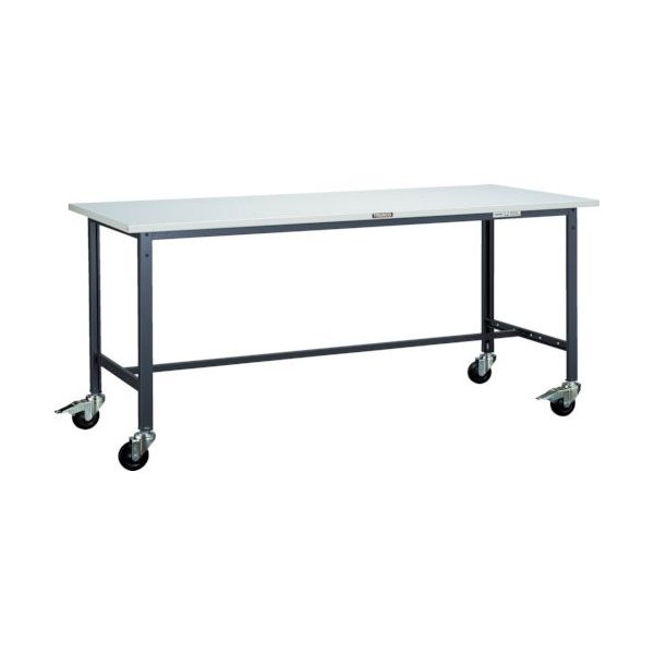 トラスコ中山 TRUSCO SAE型作業台 1200X750 φ100キャスター付 SAE-1200C100 DG 1台 454-6300（直送品）