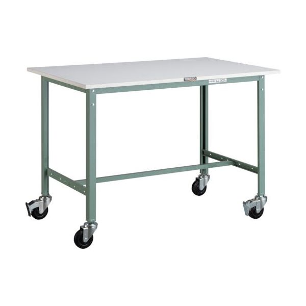 TRUSCO AE型作業台 1200X750 φ100キャスター付