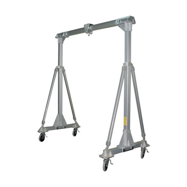 江崎機械工業 江崎 アルミ合金製門型クレーンSL型(省スペースタイプ) 定格荷重500kg SL25-S25-LH-500 1台（直送品）