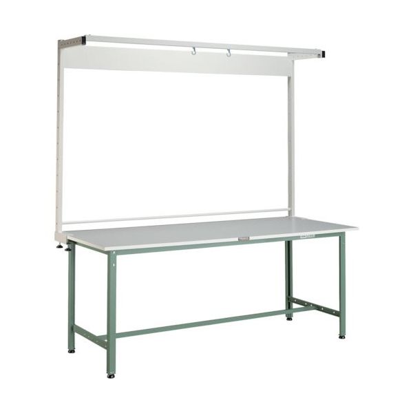 トラスコ中山 TRUSCO RAE型作業台 1500X750 ツールハンガー付 RAE-1500THN 1台 467-1953（直送品）