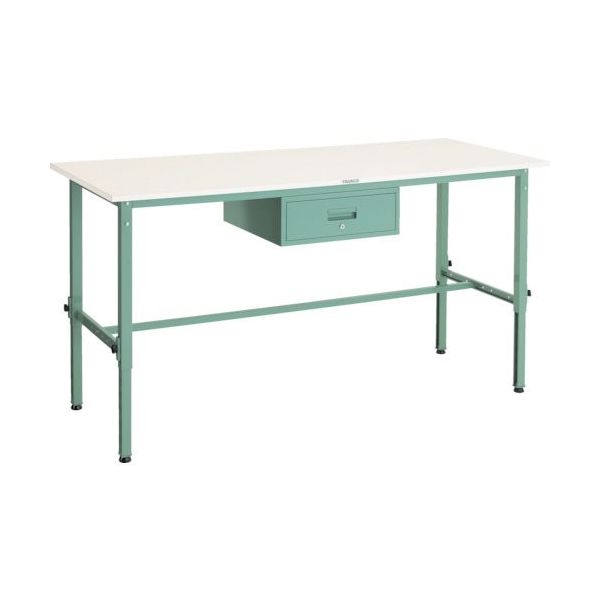 トラスコ中山 TRUSCO AEM型高さ調節作業台 1800X600 1段引出付 AEM-1860F1 1台 285-0818（直送品）