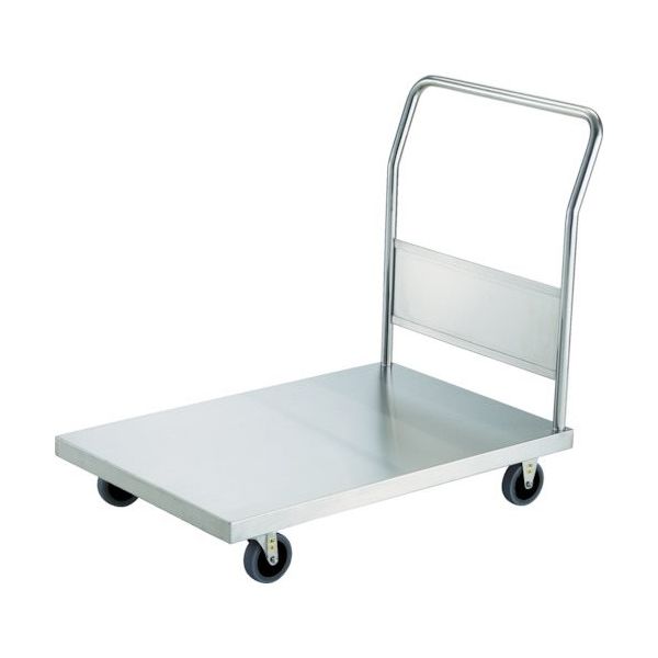 トラスコ中山 TRUSCO ステンレス台車 オールステン台車 1200X750 φ100帯電防止U車輪 AS-1-100TBU 1台（直送品）