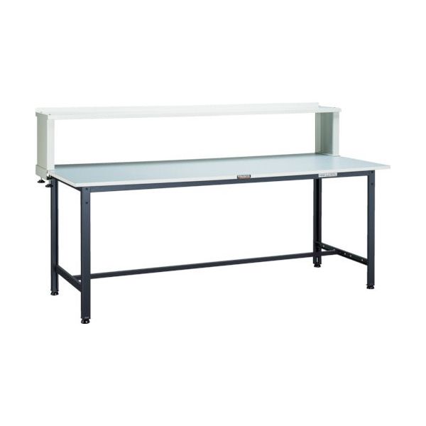 トラスコ中山 TRUSCO RAE型作業台 1200X750XH740 上棚付 DG色 RAE-1200YURB DG 1台（直送品）