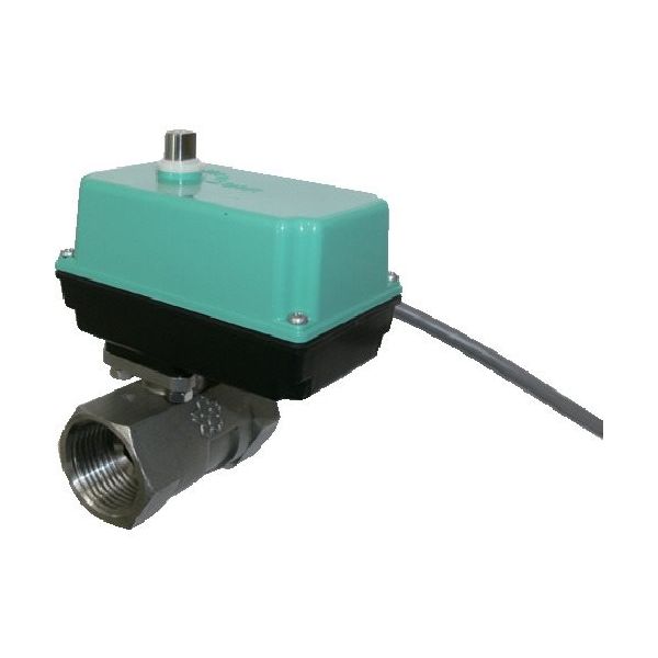 大和バルブ 電動ボールバルブ (レデュースボア 10K SCS14A 2方 DC24V)25A E-SUSR 25A DC24V 1個（直送品）