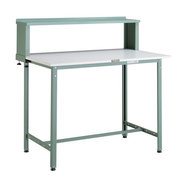 トラスコ中山 TRUSCO HAE型立作業台 1200X750XH900 上棚付 HAE-1200YURB 1台 466-9398（直送品）