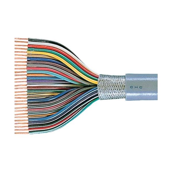 長岡特殊電線 コンピュータ装置間接続ケーブル 10M CHC30X0.5SQ-10 1巻 377-4909（直送品）