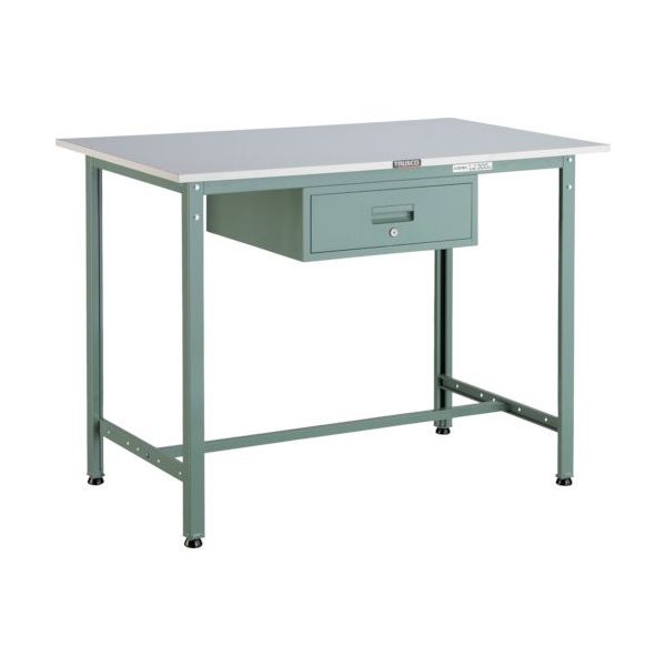 トラスコ中山 TRUSCO HRAE型立作業台 1200X750XH900 1段引出付 HRAE-1200F1 1台 278-4751（直送品）