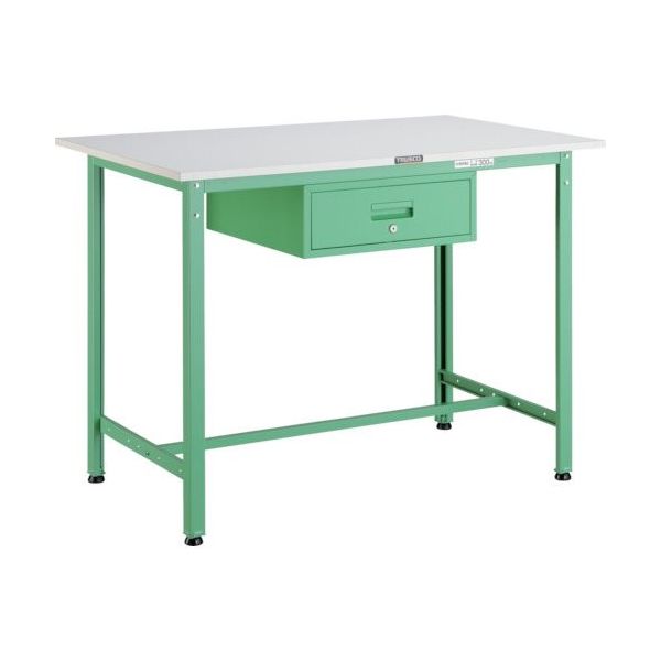 トラスコ中山 TRUSCO HAE型立作業台 1200X750XH900 1段引出付 YG色 HAE-1200F1 YG 1台（直送品）