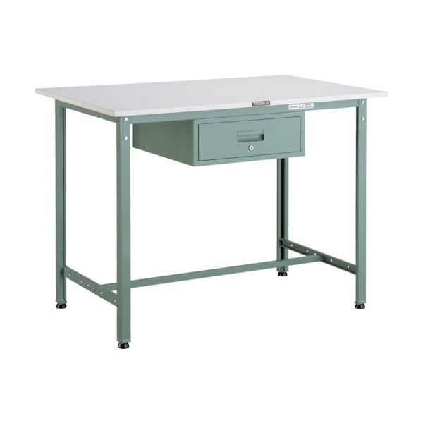 トラスコ中山 TRUSCO HAE型立作業台 1200X750XH900 1段引出付 HAE-1200F1 1台 278-4645（直送品）