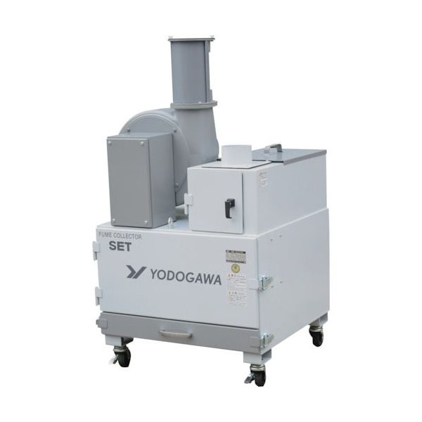 淀川電機製作所 淀川電機 溶接ヒューム用 集塵機(手動エアブロー除塵) SET 三相200V(0.4kW) SET400B-SV 1台（直送品）