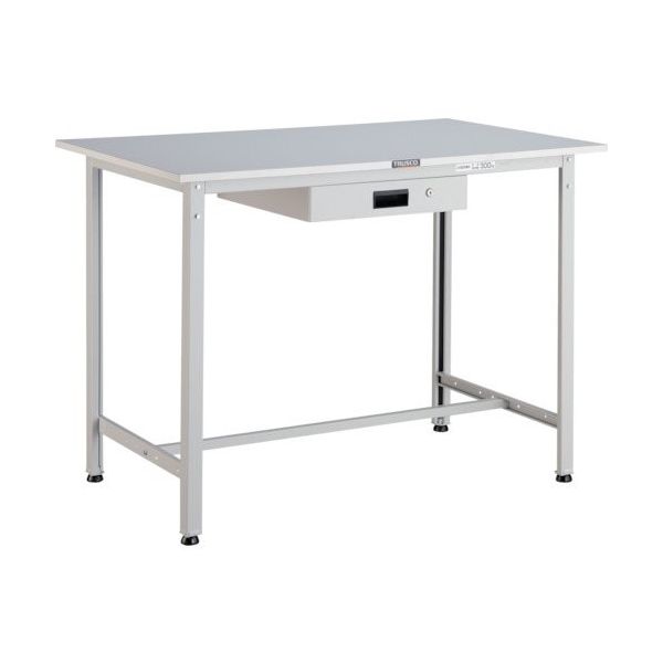 トラスコ中山 TRUSCO HRAE型立作業台 1200X750 薄型1段引出付 W色 HRAE-1200UDK1 W 1台（直送品）