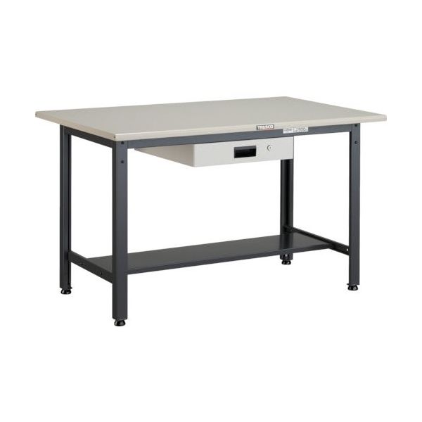 トラスコ中山 TRUSCO AEWS型作業台 1200X750XH740 薄型1段引出付 AEWS-1275UDK1 1台 466-7786（直送品）