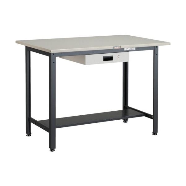 トラスコ中山 TRUSCO HAEWS型立作業台 1200X750XH885 薄型1段引出付 HAEWS-1275UDK1 1台（直送品）