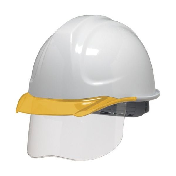 DICプラスチック DIC SYAーCSエアロメッシュ 白/オレンジ HA2内装 KP付 SYA-CS-HA2EM-KP-W/O 1個（直送品）