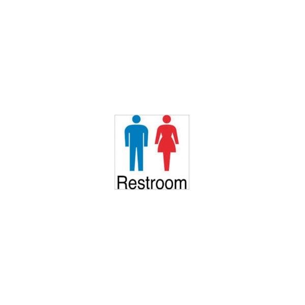 ホリコー Glassticker(ガラスステッカー)7 Restroom 70mm×70mm GS-7070-7 1セット(20枚)（直送品）