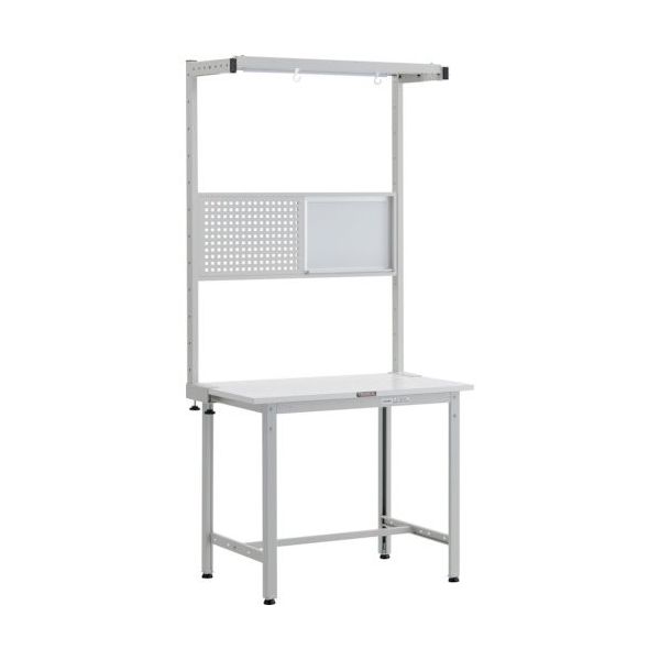 トラスコ中山 TRUSCO AE型作業台 W900XD750 ツールハンガーフルセット付 W色 AE-0975THFS W 1台（直送品）