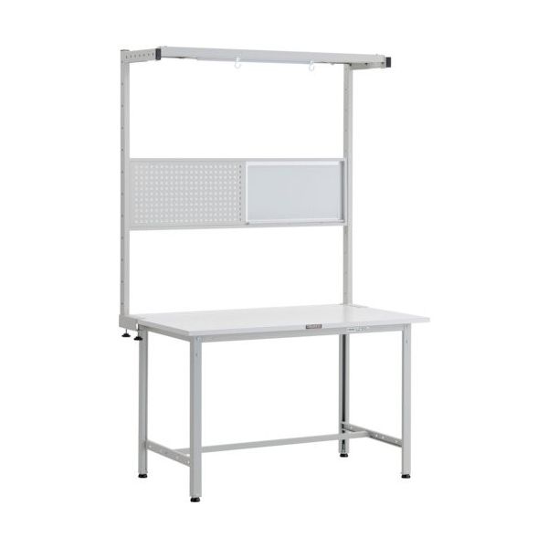 トラスコ中山 TRUSCO AE型作業台 W1200XD900 ツールハンガーフルセット付 W色 AE-1209THFS W 1台（直送品）
