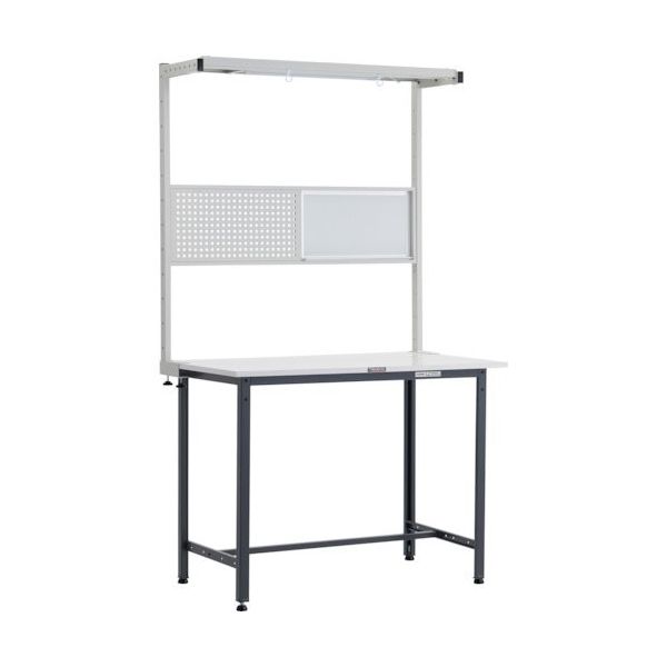 トラスコ中山 TRUSCO HAE型立作業台 W1200XD750 ツールハンガーフルセット付 DG色 HAE-1200THFS DG 1台（直送品）