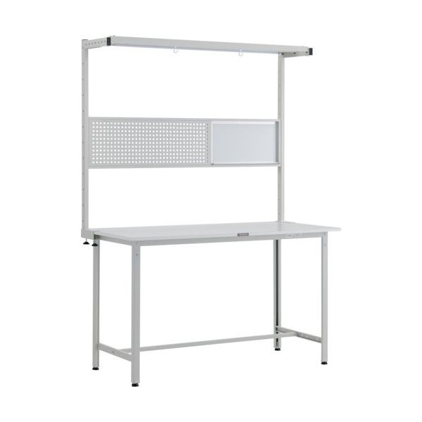 トラスコ中山 TRUSCO HRAE型立作業台 W1500XD900 ツールハンガーフルセット付 W色 HRAE-1509THFS W 1台（直送品）