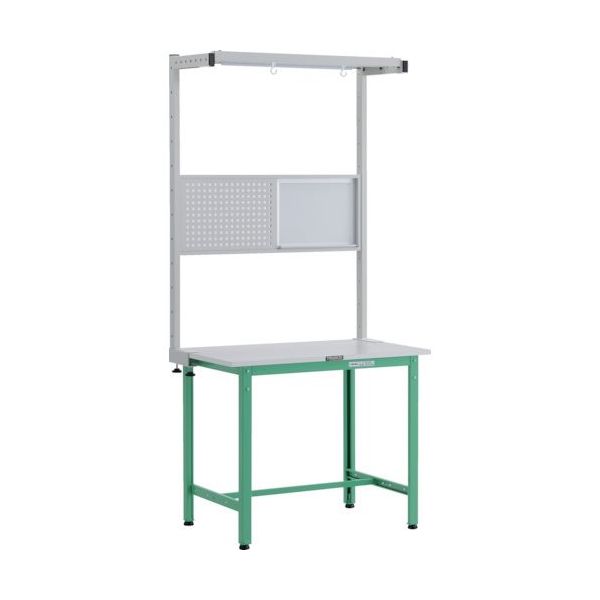 トラスコ中山 TRUSCO RAE型作業台 W900XD750 ツールハンガーフルセット付 YG色 RAE-0975THFS YG 1台（直送品）