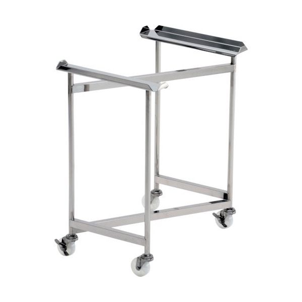 テックサス ステンレスZ型キャリー(SUS75φナイロン車2J2JS) 585×380×750 PZ-10D-750H 1台（直送品）