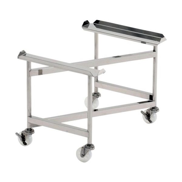 テックサス ステンレスZ型キャリー(SUS75φナイロン車2J2JS) 640×450×450 PZ-30D-450H 1台（直送品）