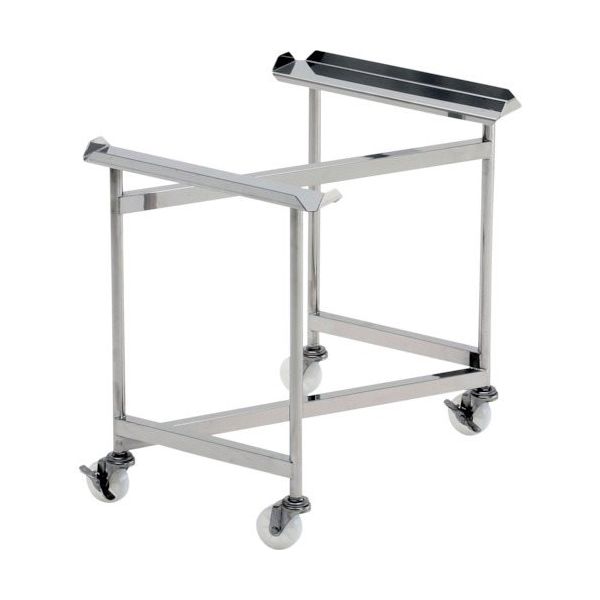 テックサス ステンレスZ型キャリー(SUS75φナイロン車2J2JS) 640×450×600 PZ-30D-600H 1台（直送品）