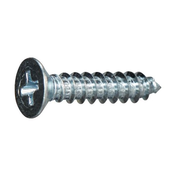 トラスコ中山 TRUSCO 皿頭タッピングねじ 1種A ユニクロ M6×25 10本入 少量パック Y834-0625 1袋(10本)（直送品）