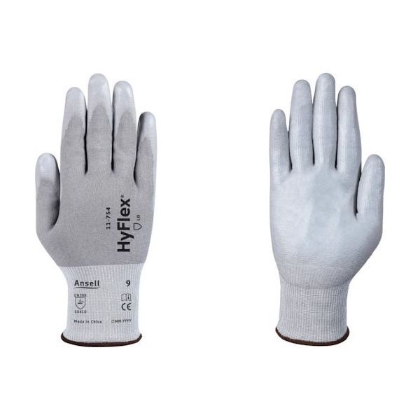 アンセル・ヘルスケア・ジャパン アンセル 耐切創手袋 ハイフレックス 11ー754 Mサイズ 11-754-8 1双 386-1793（直送品）