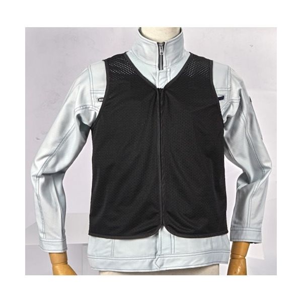 トラスコ中山 TRUSCO インナーベスト(耐刃・耐突用) Lサイズ ブラック BRINV-L 1着 388-6835（直送品）