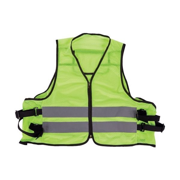 トラスコ中山 TRUSCO 安全ベスト(耐刃・耐突用) イエロー BRV-Y 1着 388-6840（直送品）