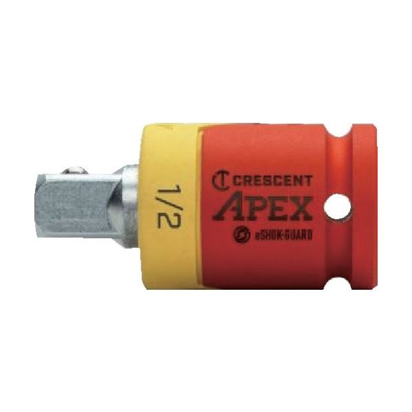 エイペックス eSHOK―GUARD[[TM上]] 12.7mm 絶縁ソケットアダプター CAEAD332 1個（直送品）