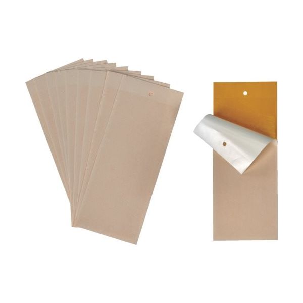 トラスコ中山 TRUSCO 両面捕虫シート(イエロー)10枚入 W100×H250(mm) DSCIS-10P 1袋(10枚)（直送品）