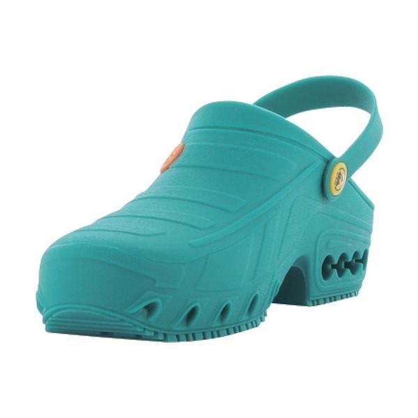 Cortina SAFETY J オキシクロッグ グリーン 21.5/22.5 OXYCLOG-EGN-215/225 1足（直送品）