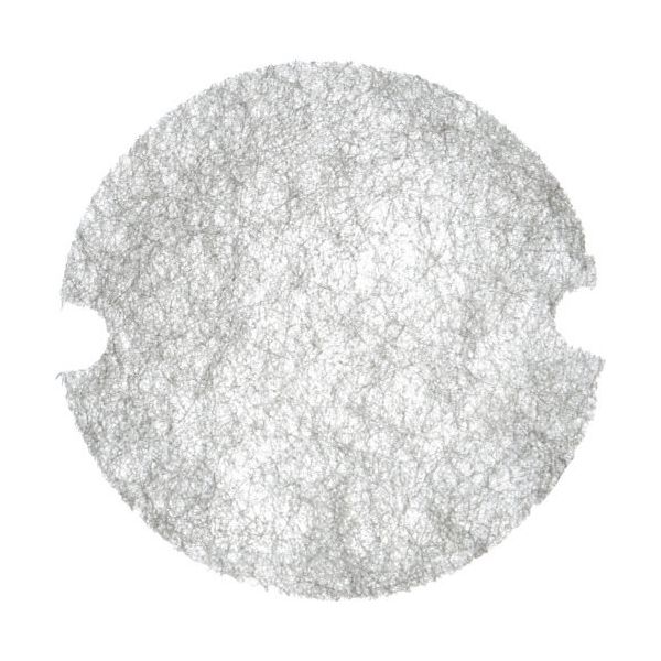 トラスコ中山 TRUSCO プラスチックギャラリー 屋内用 丸穴取付型 交換フィルター TGPR90-F 1枚 379-6140（直送品）