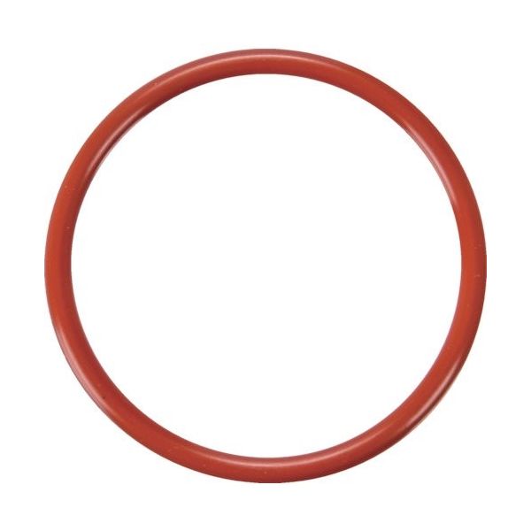 トラスコ中山 TRUSCO Oリング 4C Pー22(10個入) 赤シリコンゴム(運動用・固定用) T-4CP22 1袋(10個)（直送品）