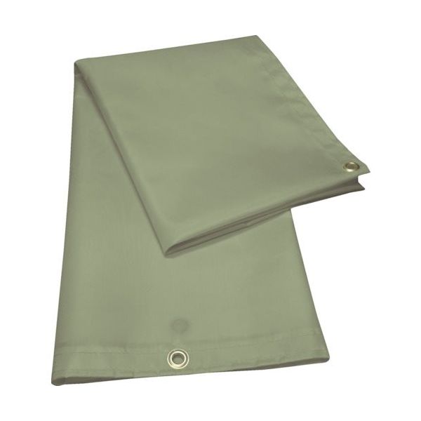 トラスコ中山 TRUSCO 火花養生シート(両面シリコンコーティング)1号 アースグリーン TCGK-1 1枚 379-6812（直送品）