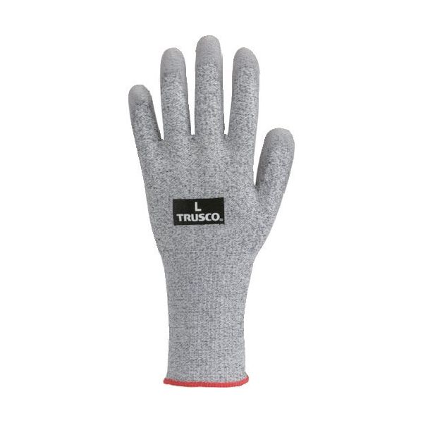 トラスコ中山 TRUSCO 耐切創ロング片手手袋 PU #5 M 左用 TCRG5PULM-L 1枚 369-2636（直送品）