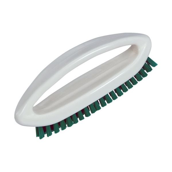 トラスコ中山 TRUSCO グリップ付ハンドブラシ HACCP対応 グリーン THB-G-GN 1個 381-6531（直送品）