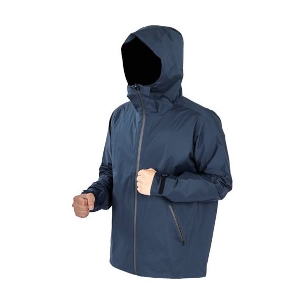 トラスコ中山 TRUSCO 高耐候・軽量ストレッチレインウェア ネイビー L TRESWL-NV 1着 388-8330（直送品）