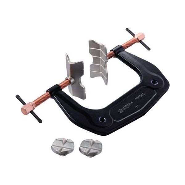 スーパーツール スーパー 溶接用マルチクランプ ディープタイプ 全長151.7mm WMC2D 1個 381-0970（直送品）