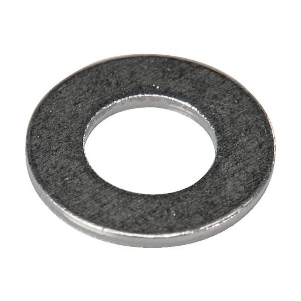 TRUSCO 平ワッシャー JIS ユニクロ M6 6.5×13×1.0 50本入 少量パック Y815-0006 1袋(50個)（直送品）