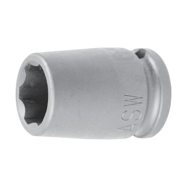 ASW エーエスダブリュー マグネット付きインパクト用ソケット 対辺10 差込角9.5 071101 1個 383-1333（直送品）