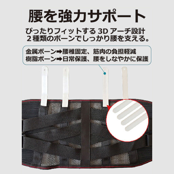 俺のサポーター　腰用　大きめ Lサイズ 今日も頑張れる俺のサポーター 腰用 | モリトジャパン株式会社