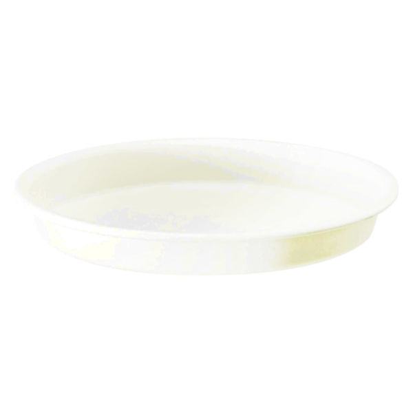 大和プラスチック グロウプレート 12型 ホワイト 鉢皿 受皿
