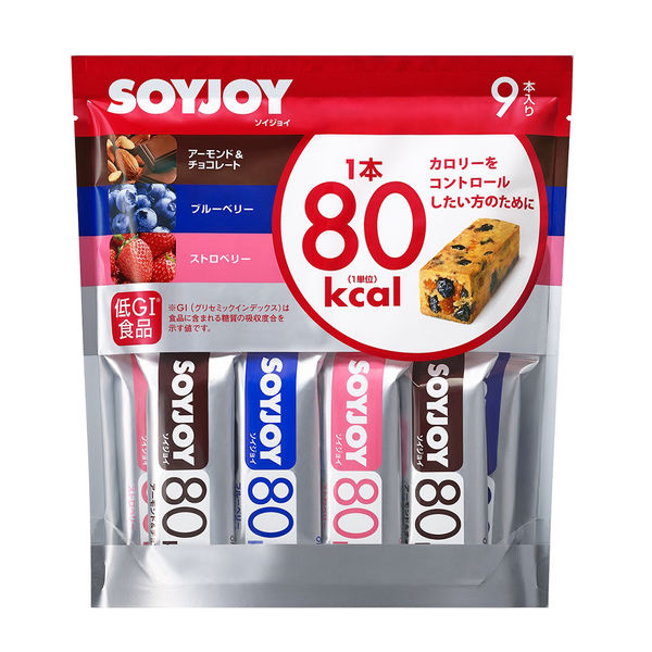 大塚製薬　SOYJOY（ソイジョイ） カロリーコントロール80　1セット（45本：9本入×5）　栄養補助食品
