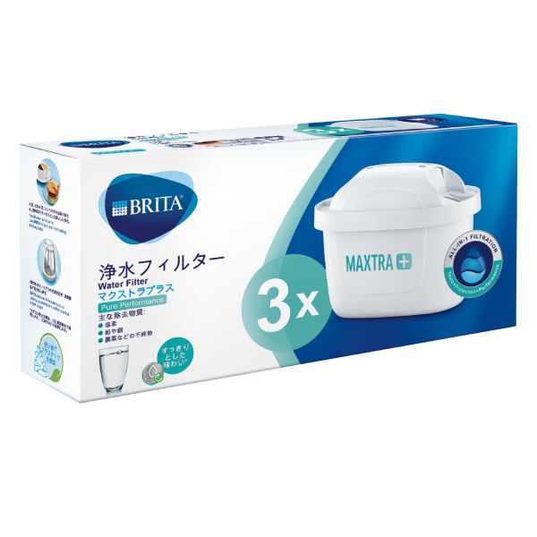 ブリタ（BRITA）浄水器 マクストラプラス ピュアパフォーマンス 交換用フィルター 1セット（15個：3個入×5）