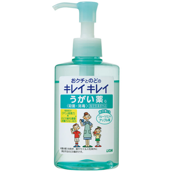 キレイキレイうがい薬　フルーツミントアップル味　200ml 5本